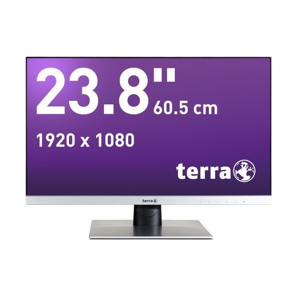 TERRA LCD/LED 2462W silber DP/HDMI GREENLINE PLUS
